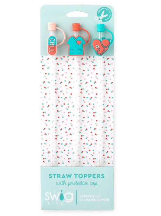 SWIG STRAW TOPPER SET