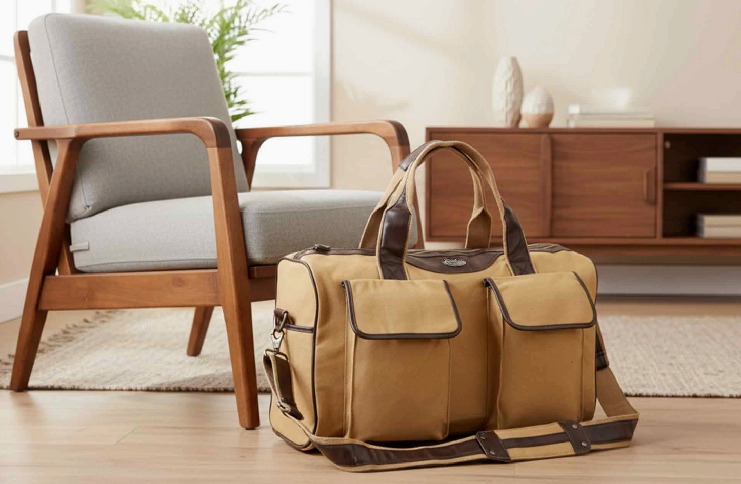 MARLIN CANVAS WEEKENDER BAG