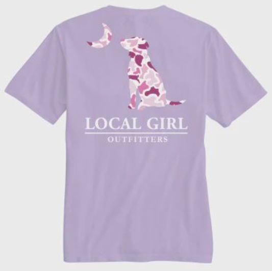LOCAL GIRL PINK LOCALFLAGE DOG & MOON ORCHID