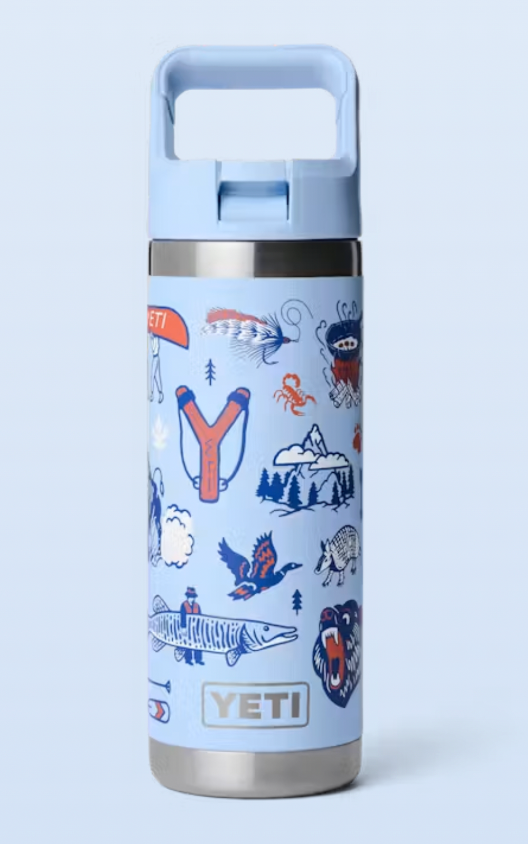 YETI 18 OZ C STRAW BOTTLE