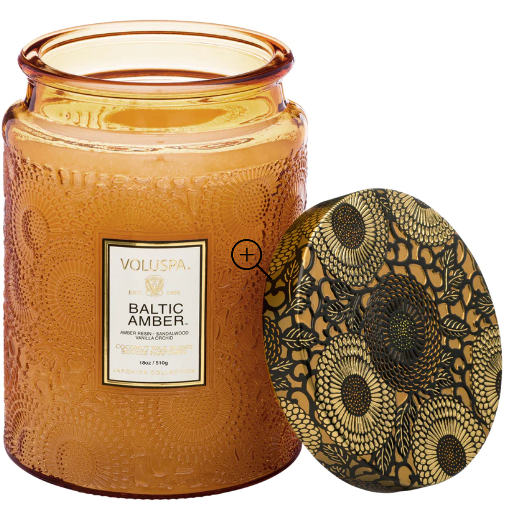 VOLUSPA BALTIC AMBER 18 OZ LARGE JAR