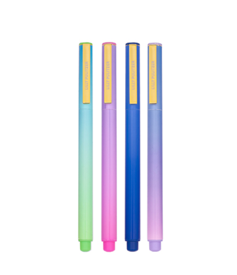 LILLY PULITZER FELT TIP PEN SET ASSORTED OMBRE