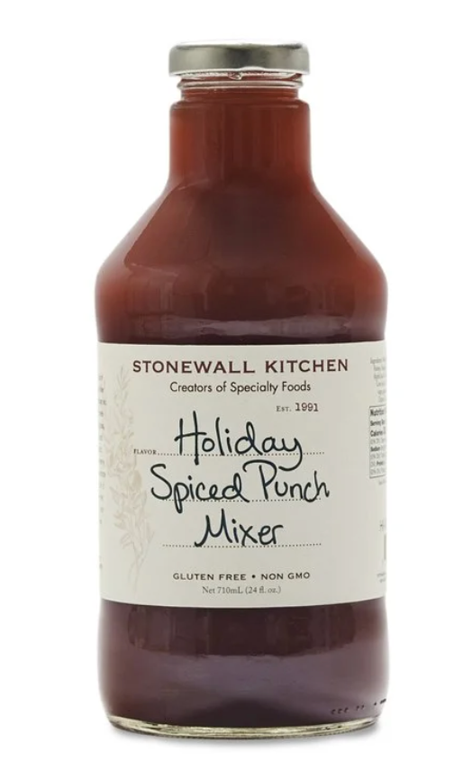 STONEWALL KITCHEN HOLIDAY SPICED PUNCH MIXER 24 FL OZ