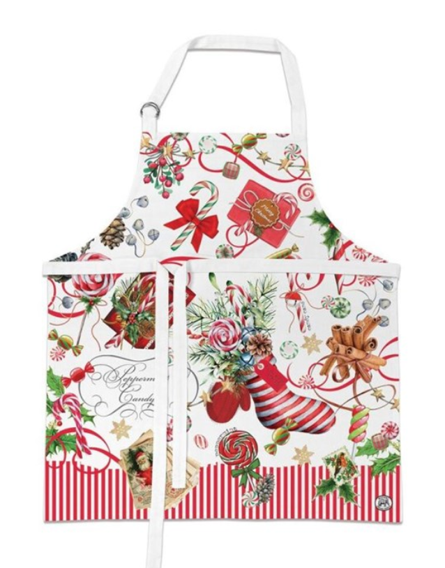 STONEWALL KITCHEN PEPPERMINT APRON