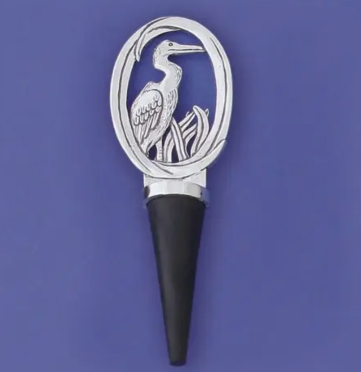 HERON BOTTLE STOPPER