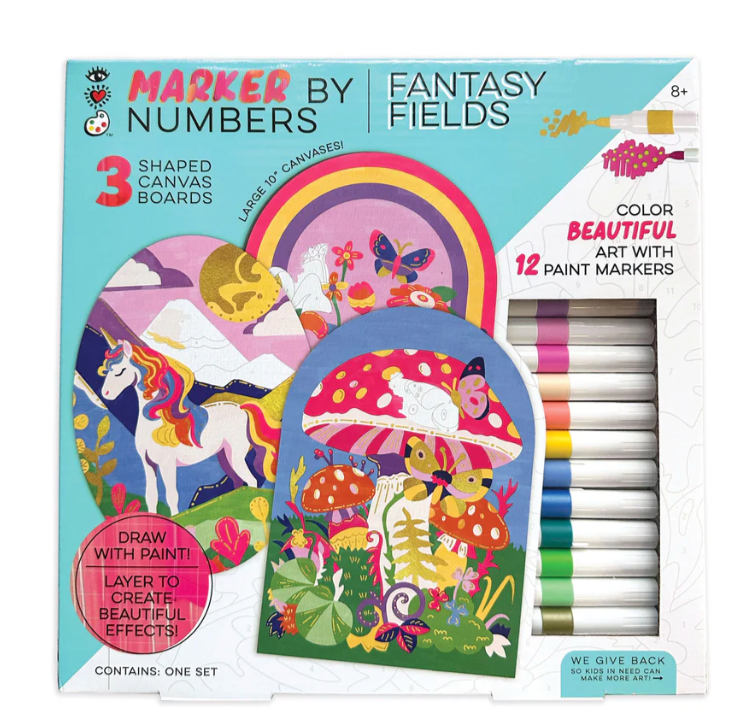 MARKER BY NUMBER FANTASY FIELDS