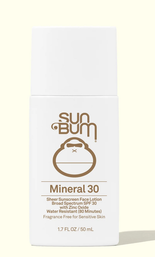 SUN BUM MINERAL LIQUID FACE 30