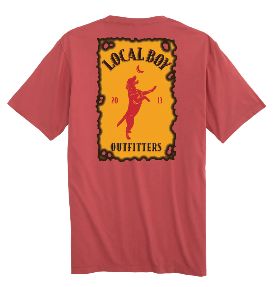 LOCAL BOY FIRED UP BRICK SHORT SLEEVE