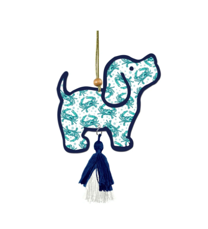 PUPPIE LOVE CRAB PATTERN PUP AIR FRESHENER