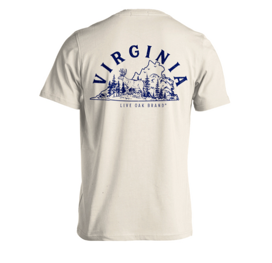 LIVE OAK STATE OUTLINE VIRGINIA