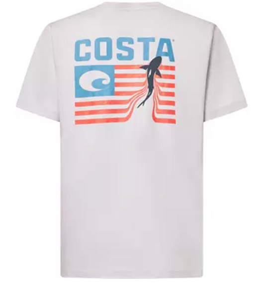 COSTA AMERICANA SHARK FLAG SILVER