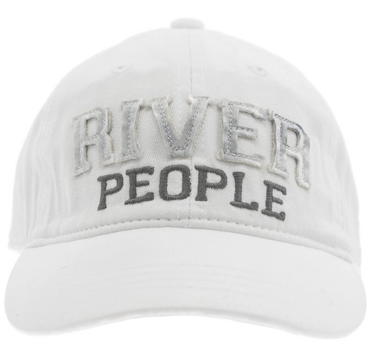 RIVER PEOPLE WHITE HAT