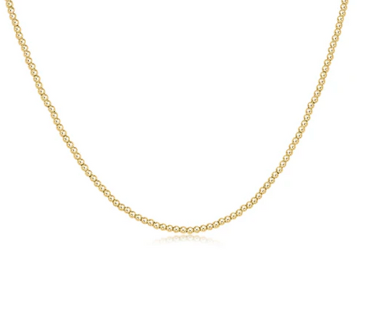 ENEWTON 15" CHOKER CLASSIC GOLD 2MM BEAD
