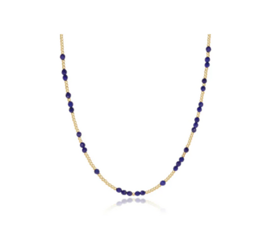 ENEWTON 15" CHOKER HOPE UNWRITTEN GEMSTONE - LAPIS