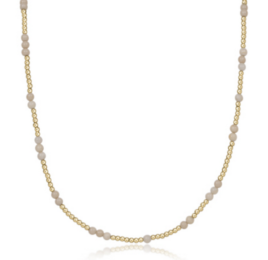 ENEWTON 15" CHOKER HOPE UNWRITTEN GEMSTONE - RIVERSTONE