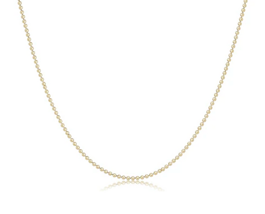 ENEWTON 15" CHOKER CLASSIC BEADED CHAIN - GOLD