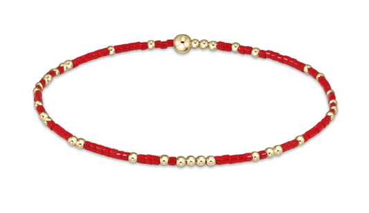 ENEWTON HOPE UNWRITTEN BRACELET BRIGHT RED