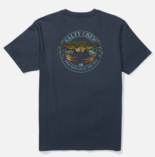 SALTY CREW JIMMY NAVY SS TEE