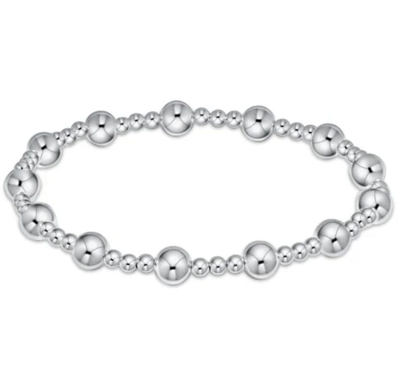 ENEWTON CLASSIC SINCERITY PATTERN BEAD BRACELET STERLING