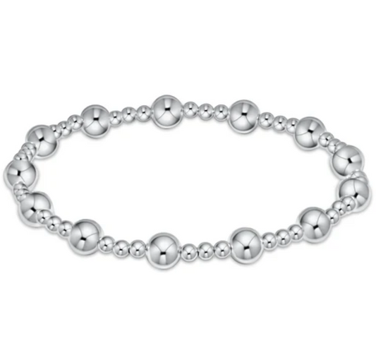 ENEWTON CLASSIC SINCERITY PATTERN BEAD BRACELET STERLING