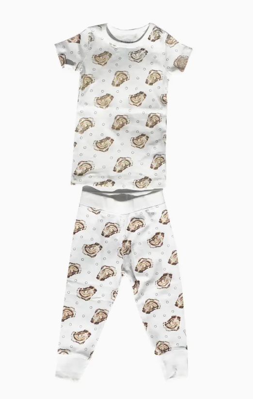 AW SHUCKS OYSTER PAJAMAS KIDS