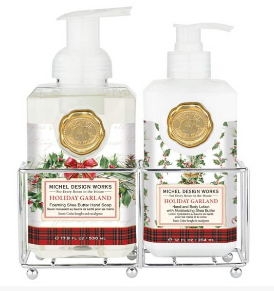 MDW HOLIDAY GARLAND HAND CARE CADDY