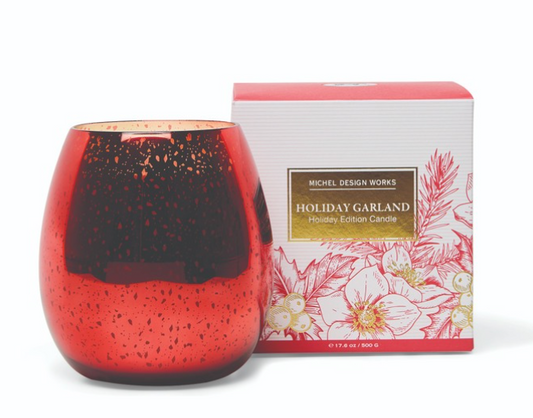 MDW HOLIDAY GARLAND HOLIDAY EDITION CANDLE