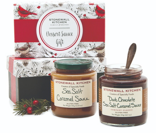 STONEWALL KITCHEN HOLIDAY 2025 DESSERT SAUCE COLLECTION