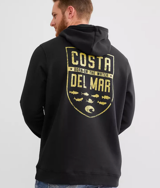 COSTA SPECIES SHIELD HOODY BLACK
