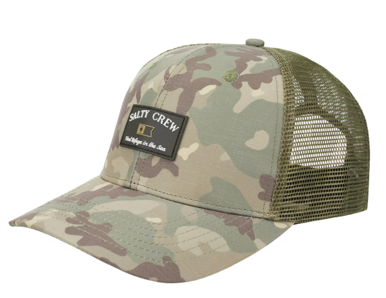 SALTY CREW STEADFAST RETRO TRUCKER CAMO
