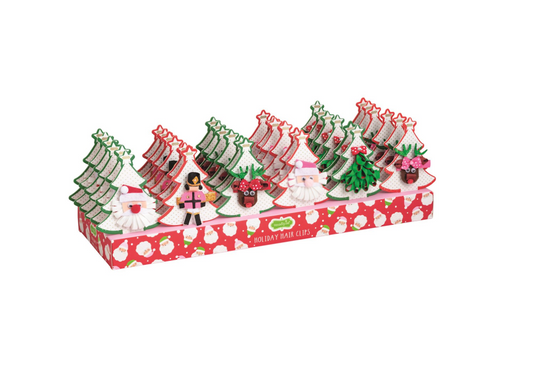 HOLIDAY HAIR CLIPS