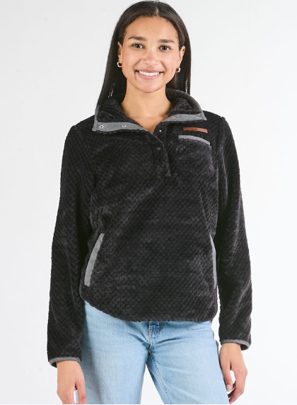 SIMPLY SOUTHERN PULLOVER SOFT BLACK