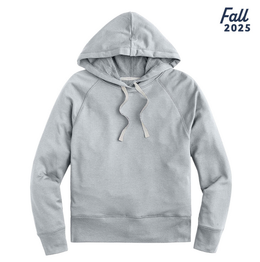 THE PERFECT SOFT HOOD HOODIE SOUTHERN FRIED COTTON LIGHT GREY