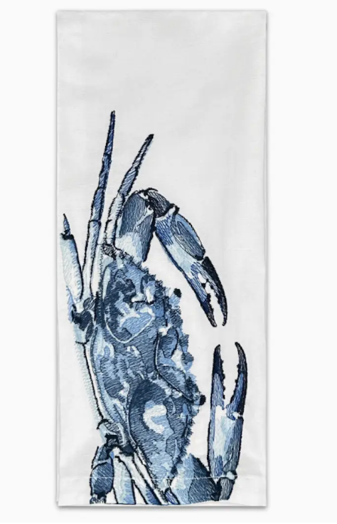 BLUE CRAB TEA TOWEL