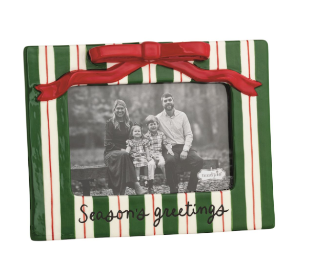 STRIPE 4 X 6 CERAMIC BOW FRAME