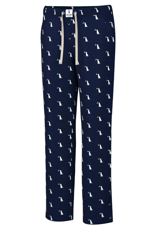 LOCAL BOY OUTFITTERS DOG & MOON PAJAMA PANT NAVY