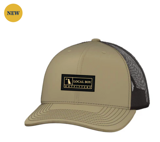 LOCAL BOY OUTFITTERS YOUTH WOVEN LABEL TRUCKER HAT