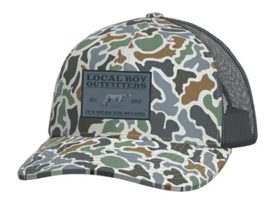LOCAL BOY OUTFITTERS YOUTH BIRD DOG BADGE TRUCKER HAT
