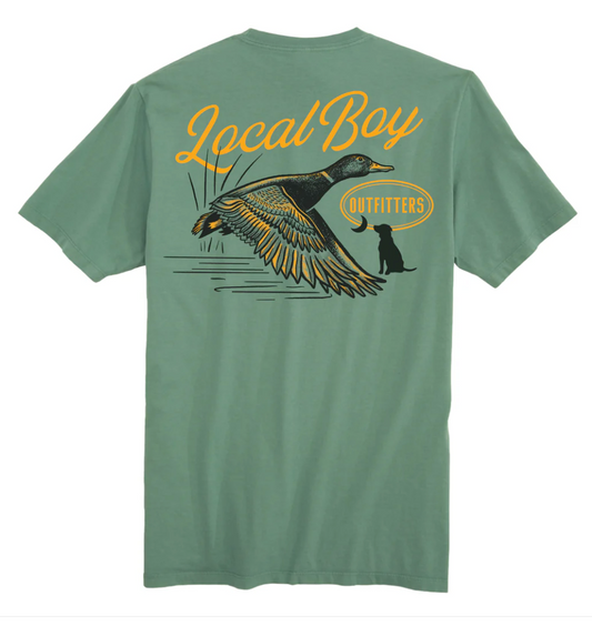 LOCAL BOY OUTFITTERS TODDLER MOONLIT MALLARD SS TEE