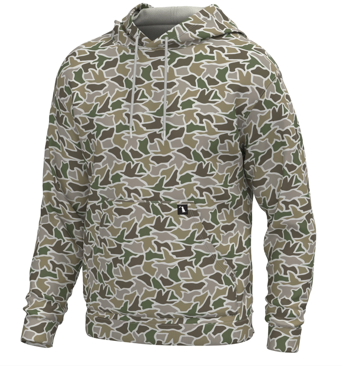 LOCAL BOY OUTFITTERS HILLTOP HOODIE DUCK CAMO