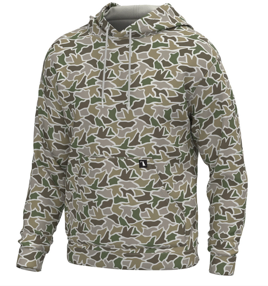 LOCAL BOY OUTFITTERS HILLTOP HOODIE DUCK CAMO