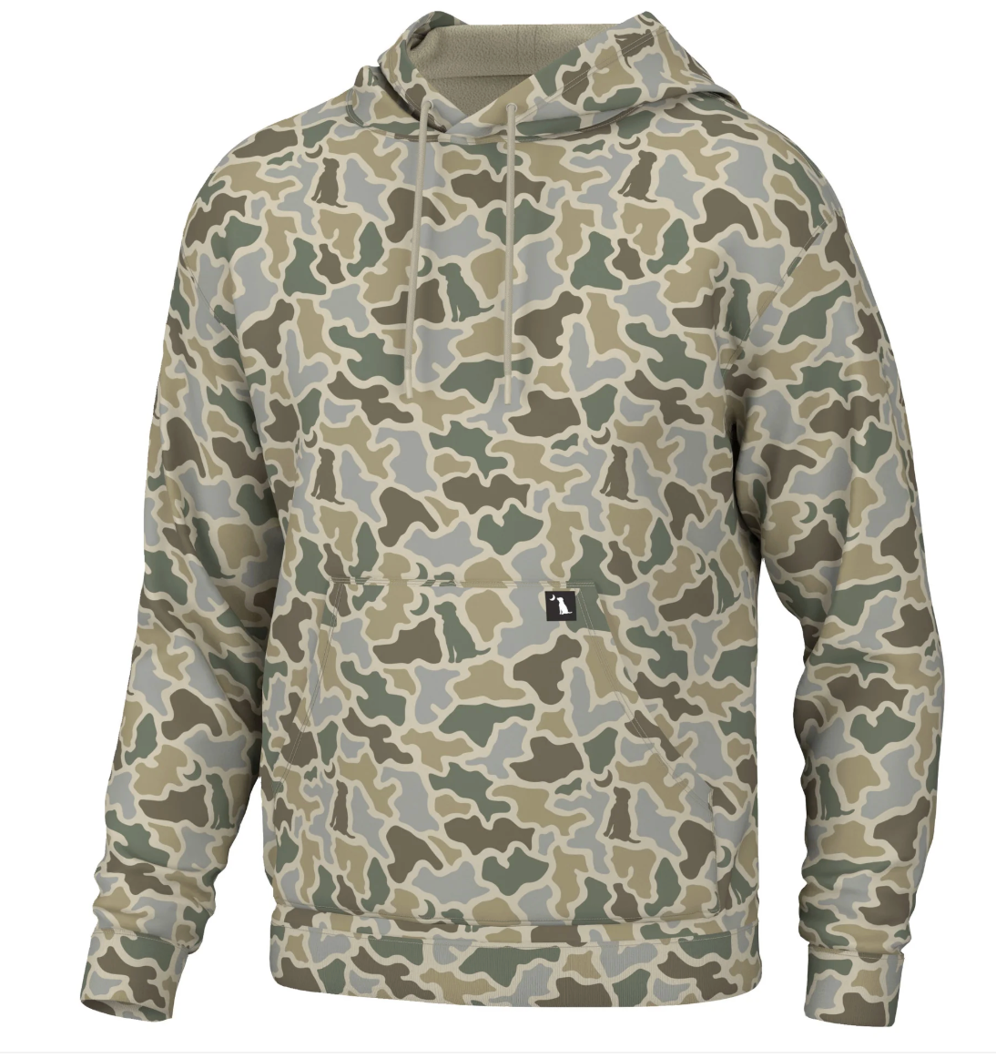 LOCAL BOY OUTFITTERS HILLTOP HOODIE SAND DOG & CAMO MOON