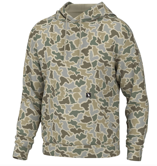 LOCAL BOY OUTFITTERS HILLTOP HOODIE SAND DOG & CAMO MOON
