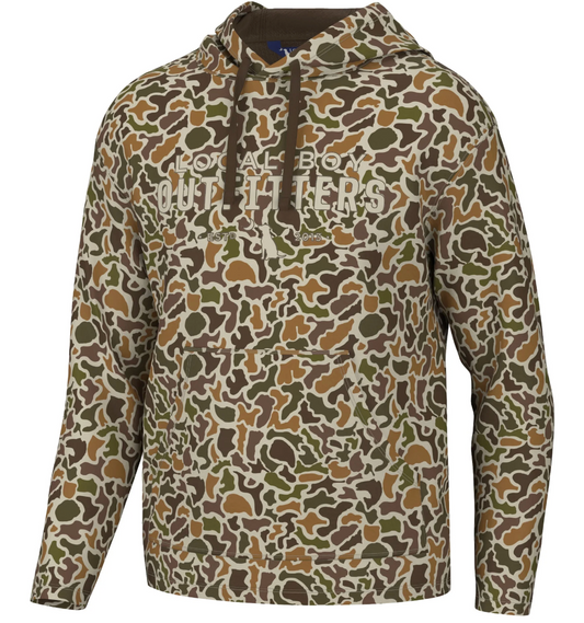LOCAL BOY OUTFITTERS POLY FLEECE HOODIE LOCALFLAGE VINTAGE