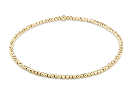 ENEWTON CLASSIC GOLD 2MM BEAD BRACELET