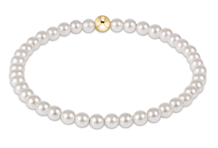 ENEWTON CLASSIC PEARL 4MM BEAD BRACELET
