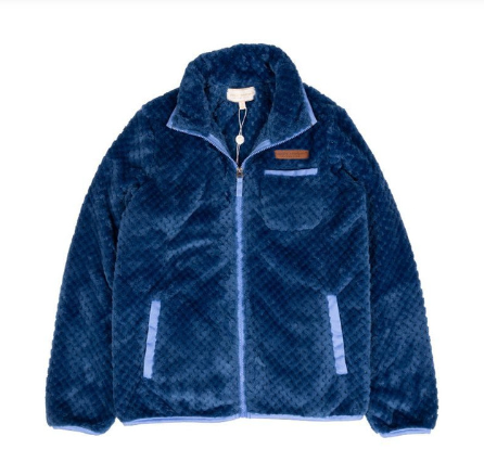 SIMPLY SOUTHERN YOUTH JACKET DARK BLUE