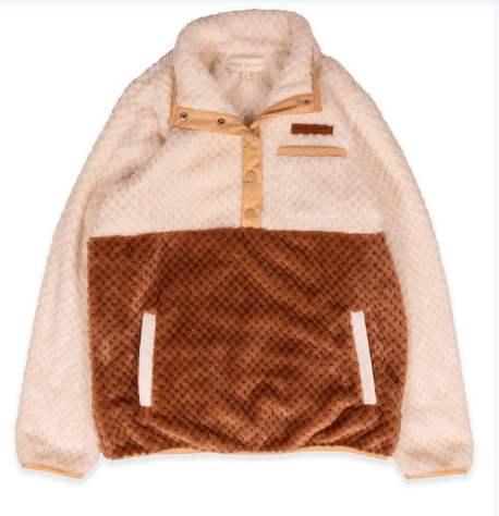 SIMPLY SOUTHERN YOUTH PULLOVER UMBER