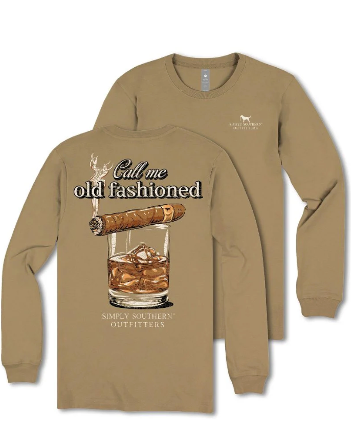 SIMPLY SOUTHERN MENS OLD FASHIONED LONG SLEEVE