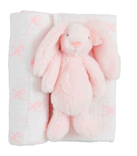 BOW SWADDLE AND RATTLE